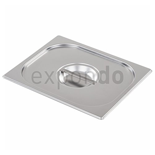 Deckel für GN Behälter (GN 1/2, Edelstahl, robust)
