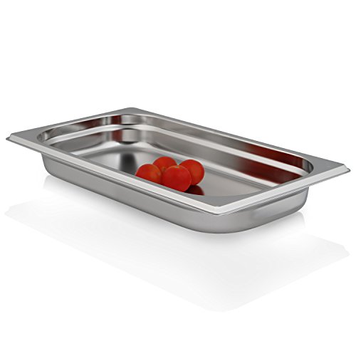 GN-Behälter ungelocht 1/3 (B 32,5 x T 17,6 x H 4,0 cm)
