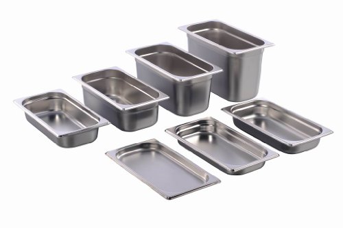 GN Behälter Gastronorm 1/3 Edelstahl (100 Millimeter)